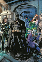 Image: Batman #163 (main Batman middle connecting alt colors cover - Jim Lee) - DC Comics